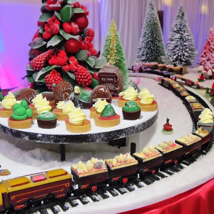christmas train teat table booking now for 2023